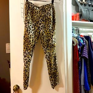 Leopard pants!